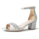 Daisy | Silver Glitter