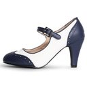 Kym | Navy/Cream