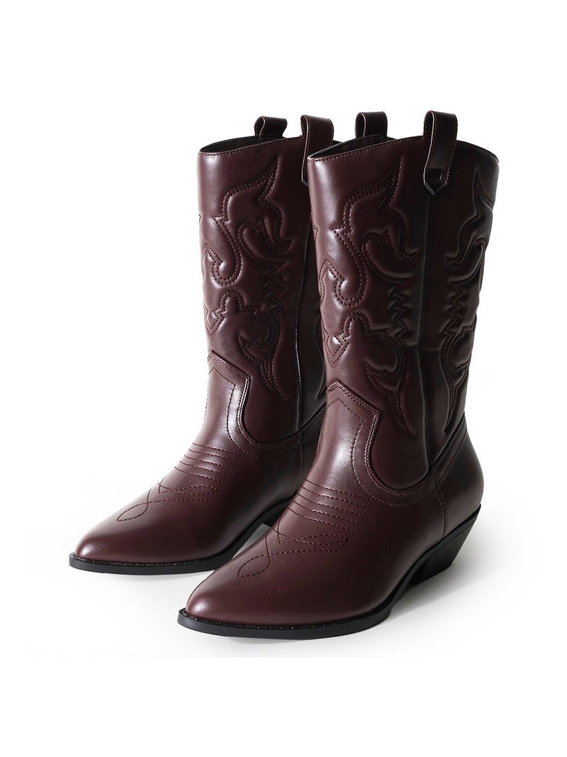 Lasso in Dark Chocolate Boots, view 3