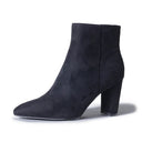 Wallice | Black Suede