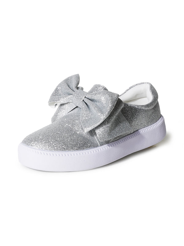 Wally in Silver Fine Glitter, sneakers by J.Adams