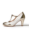 Tango | White Gold on Cream