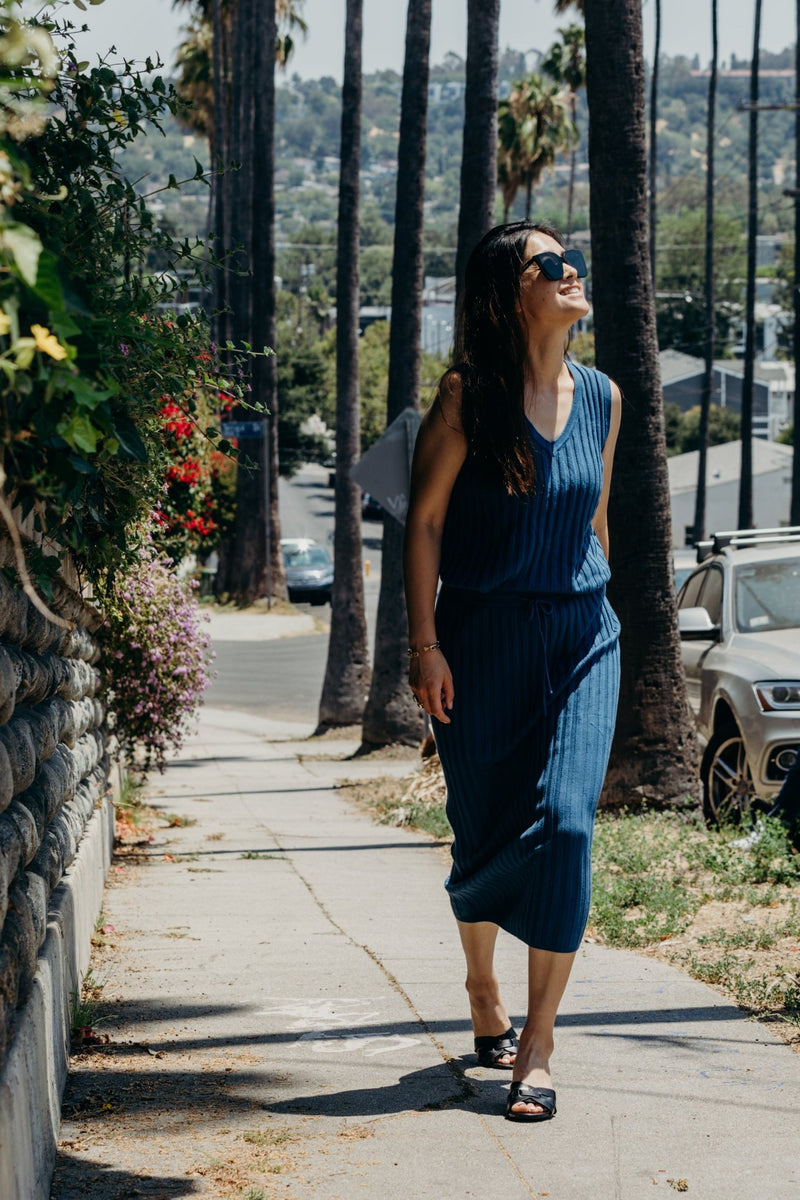 Nori in Black Sandals, styled view 7
