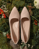 Jolie | Light Taupe Suede