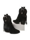 Belle | Black Suede