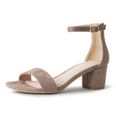 Daisy | Taupe Suede