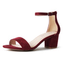 Daisy | Burgundy Suede