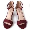 Daisy | Burgundy Suede