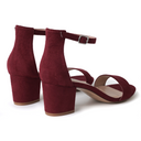 Daisy | Burgundy Suede