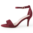 Dove | Burgundy Suede