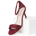 Dove | Burgundy Suede