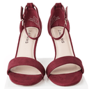 Dove | Burgundy Suede