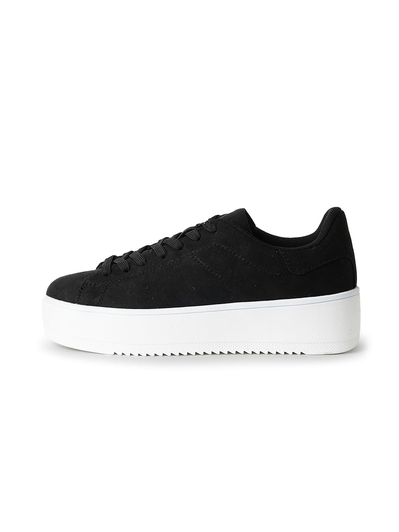 Hero in Black Suede Sneakers, view 3