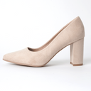 Jolie | Light Taupe Suede