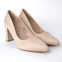 Jolie | Light Taupe Suede