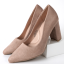 Jolie | Taupe Suede