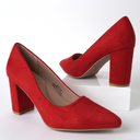 Jolie | Red Suede