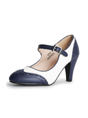 Kym | Navy/Cream