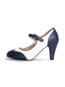 Kym | Navy/Cream