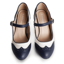 Kym | Navy/Cream
