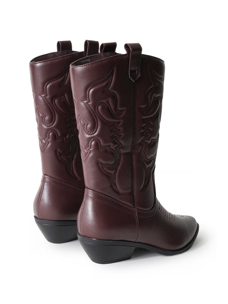 Lasso in Dark Chocolate Boots, view 4