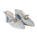 Lori | Sky Blue Tweed