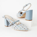 Lori | Sky Blue Tweed