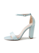 Shirley | Sky Blue Satin