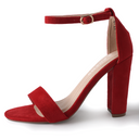 Shirley | Red Suede