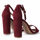 Shirley | Burgundy Suede