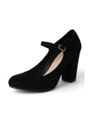 Skippy | Black Suede