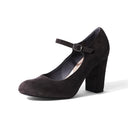 Skippy | Charcoal Suede