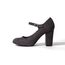 Skippy | Charcoal Suede
