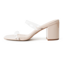 Stormi | Clear/Beige Patent