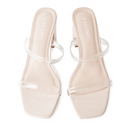 Stormi | Clear/Beige Patent