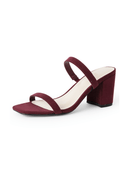 Stormi | Burgundy Suede