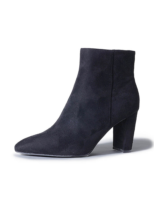 Wallice | Black Suede