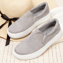 Luna | Light Grey Suede