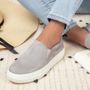 Luna | Light Grey Suede