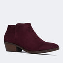 Lexy | Burgundy Suede