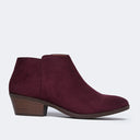 Lexy | Burgundy Suede