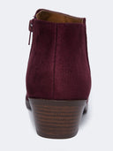 Lexy | Burgundy Suede