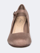 Skippy | Light Taupe Suede